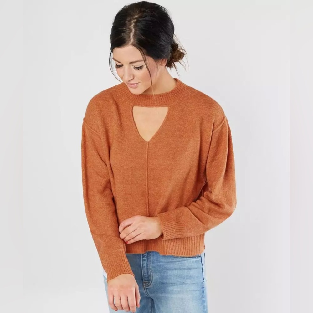 Billabong cut-out sweater
